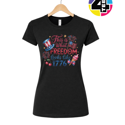 Freedom Looks Like 1776 Women's Tee