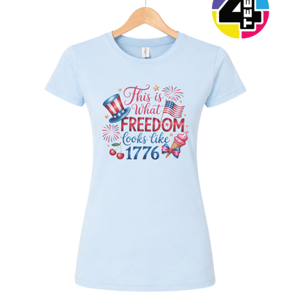 Freedom Looks Like 1776 Women's Tee