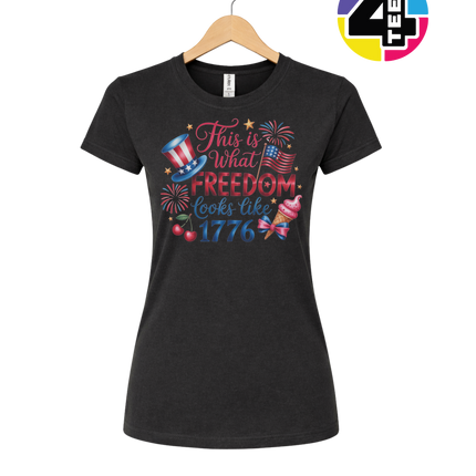 Freedom Looks Like 1776 Women's Tee