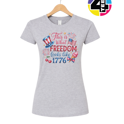 Freedom Looks Like 1776 Women's Tee