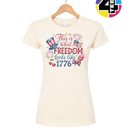 Freedom Looks Like 1776 Women's Tee