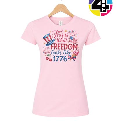 Freedom Looks Like 1776 Women's Tee