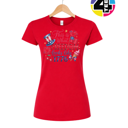 Freedom Looks Like 1776 Women's Tee