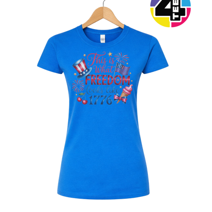 Freedom Looks Like 1776 Women's Tee