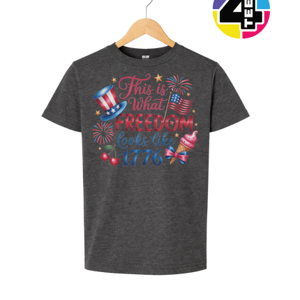 Freedom Looks Like 1776 Youth Tee