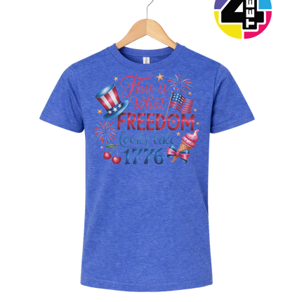 Freedom Looks Like 1776 Youth Tee