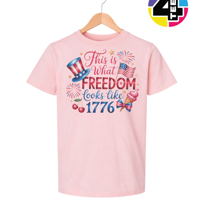 Freedom Looks Like 1776 Youth Tee