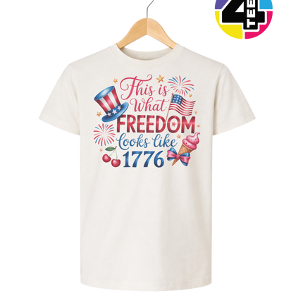 Freedom Looks Like 1776 Youth Tee