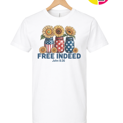 Free Indeed Sunflower Faith Tee