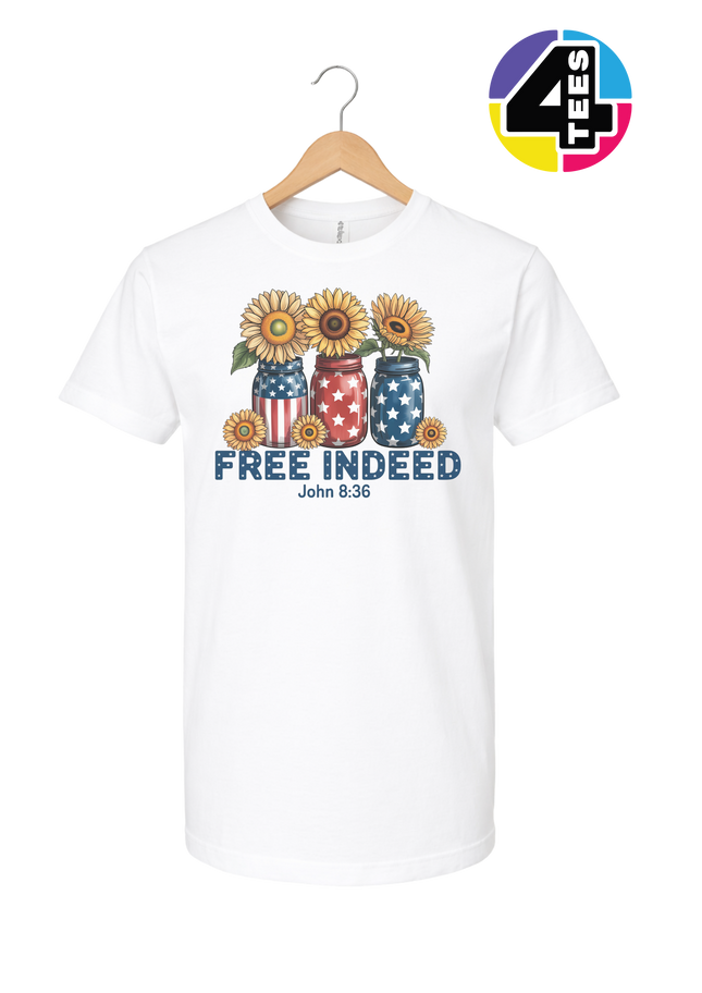 Free Indeed Sunflower Faith Tee