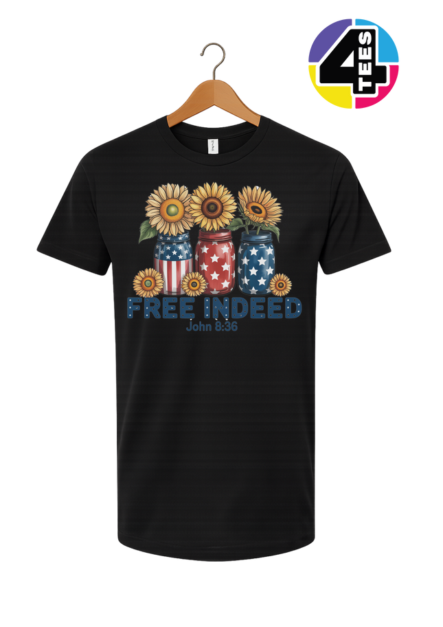 Free Indeed Sunflower Faith Tee