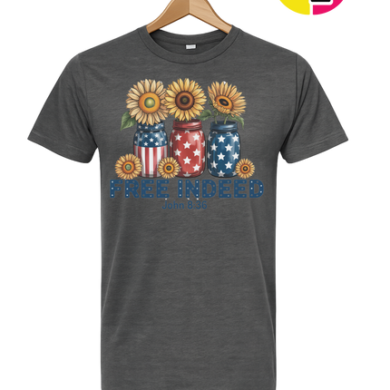 Free Indeed Sunflower Faith Tee