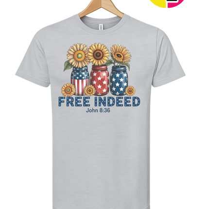 Free Indeed Sunflower Faith Tee