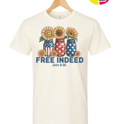 Free Indeed Sunflower Faith Tee