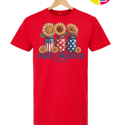Free Indeed Sunflower Faith Tee