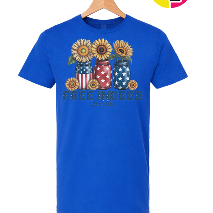 Free Indeed Sunflower Faith Tee