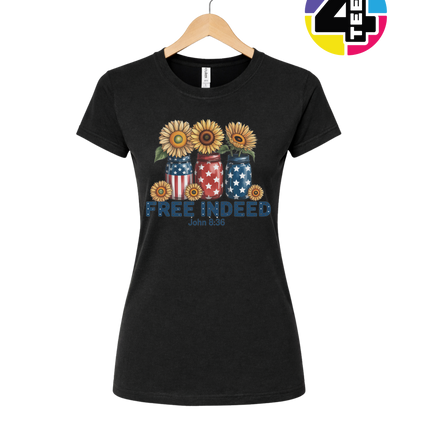 Free Indeed Sunflower Faith Women's Tee