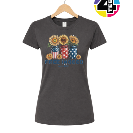 Free Indeed Sunflower Faith Women's Tee