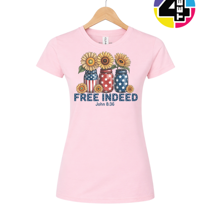 Free Indeed Sunflower Faith Women's Tee