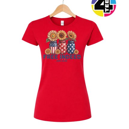 Free Indeed Sunflower Faith Women's Tee