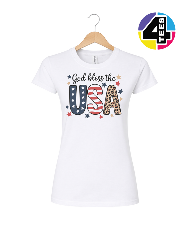 God Bless the Wild USA Women's Tee