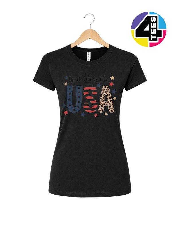 God Bless the Wild USA Women's Tee