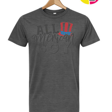 All American Boy Patriotic Vibes Tee