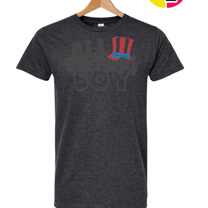 All American Boy Patriotic Vibes Tee