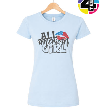 All American Girl Vibes Women's Tee
