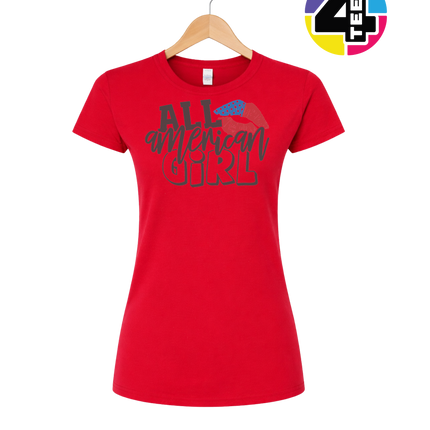 All American Girl Vibes Women's Tee