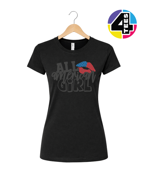 All American Girl Vibes Women's Tee