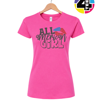 All American Girl Vibes Women's Tee