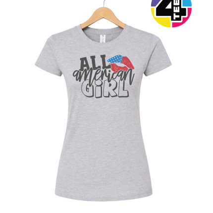 All American Girl Vibes Women's Tee