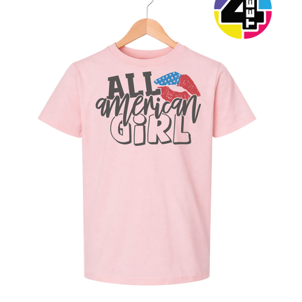 All American Girl Vibes Youth Tee
