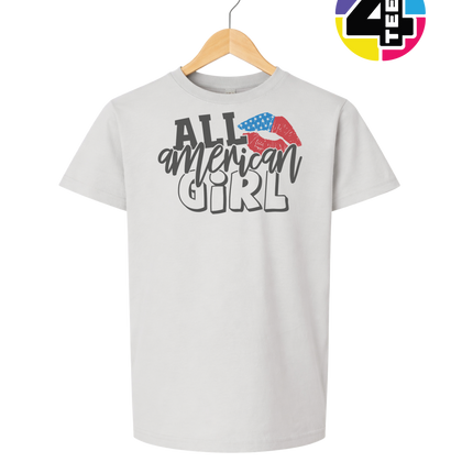 All American Girl Vibes Youth Tee