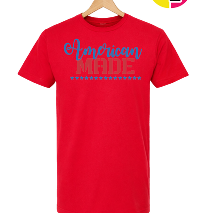 American Made Freedom Script Tee