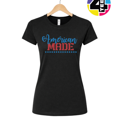 American Made Freedom Script Women's Tee