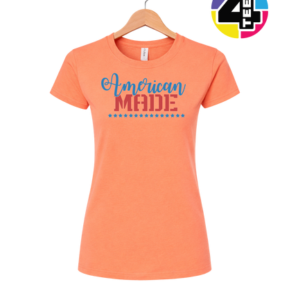 American Made Freedom Script Women's Tee
