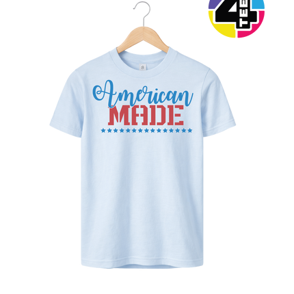 American Made Freedom Script Youth Tee