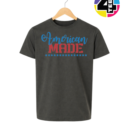 American Made Freedom Script Youth Tee