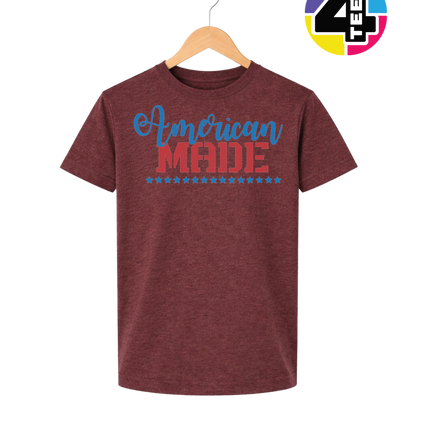 American Made Freedom Script Youth Tee