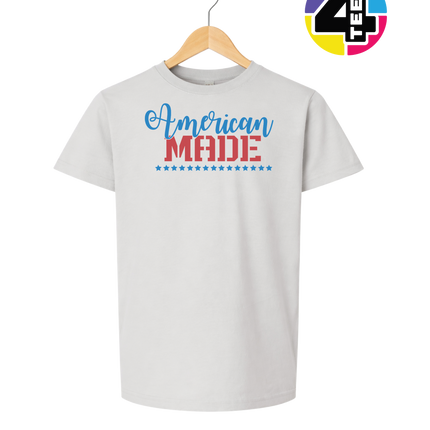 American Made Freedom Script Youth Tee