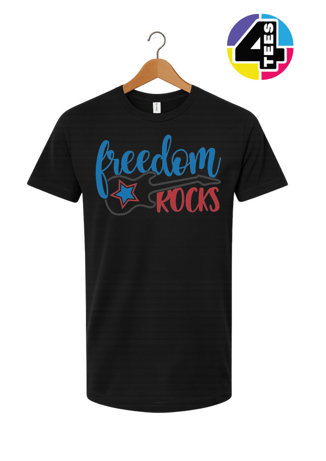 Freedom Rocks Guitar Tee