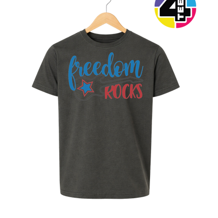 Freedom Rocks Guitar Youth Tee