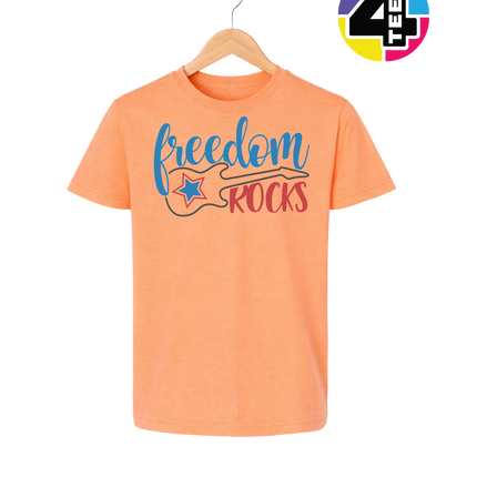 Freedom Rocks Guitar Youth Tee
