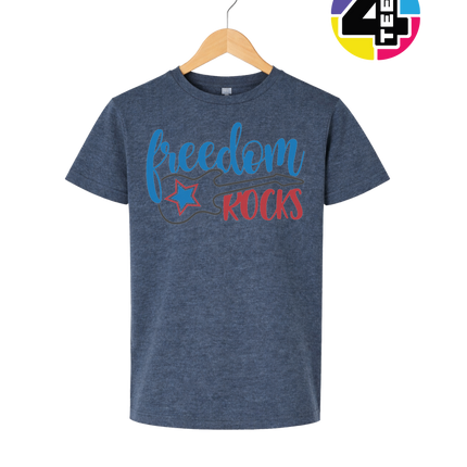 Freedom Rocks Guitar Youth Tee