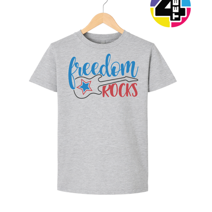 Freedom Rocks Guitar Youth Tee