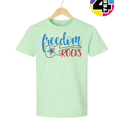 Freedom Rocks Guitar Youth Tee