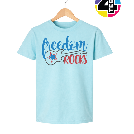 Freedom Rocks Guitar Youth Tee
