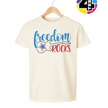 Freedom Rocks Guitar Youth Tee